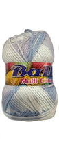 Bally Multi Colour Yarn - 4Ply Acrylic - 80 g