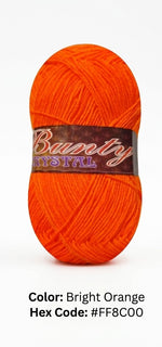 bright orange