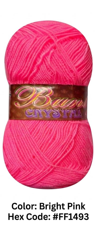 Bunty Crystal Yarn 3ply 80g