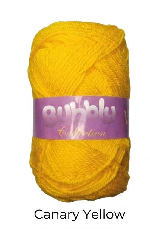 Bubbly Collection – Premium 4Ply Acrylic Yarn | 50+ Vibrant Colors