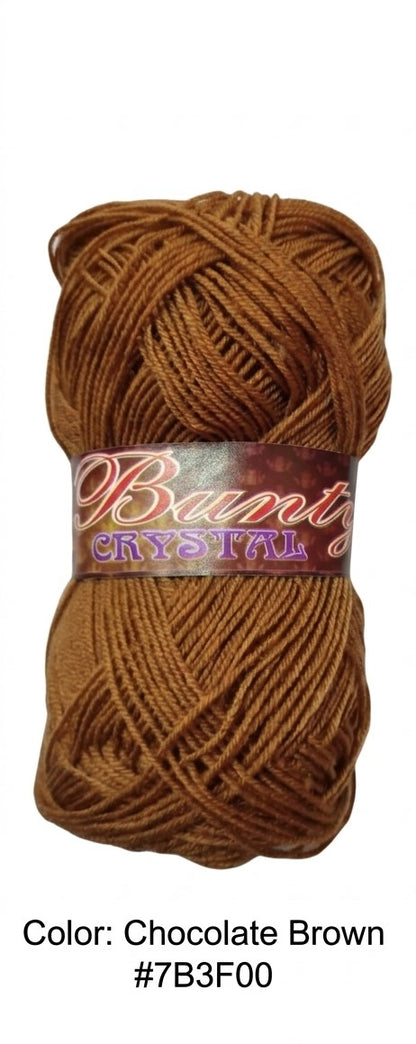 Bunty Crystal Yarn 3ply 80g