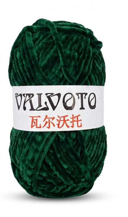 Plain Velvet Wool Yarn All Shades - 80g