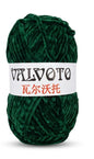 Plain Velvet Wool Yarn All Shades - 80g