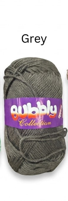 Bubbly Collection – Premium 4Ply Acrylic Yarn | 50+ Vibrant Colors