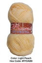 Bunty Crystal Yarn 3ply 80g