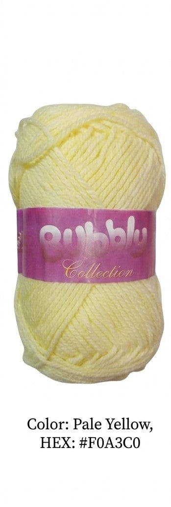 Bubbly Collection – Premium 4Ply Acrylic Yarn | 50+ Vibrant Colors