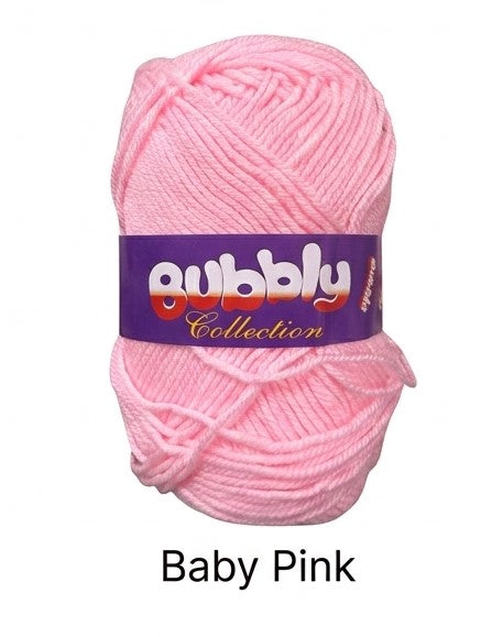 Bubbly Collection – Premium 4Ply Acrylic Yarn | 50+ Vibrant Colors