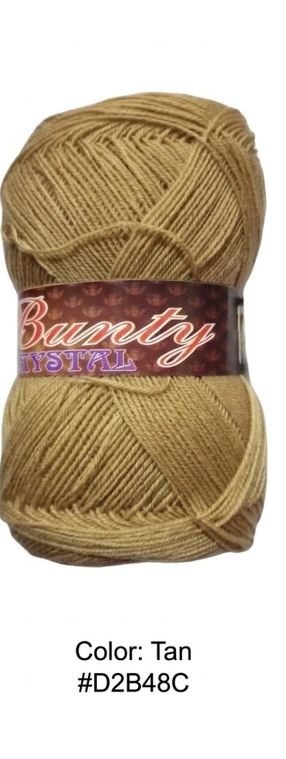 Bunty Crystal Yarn 3ply 80g