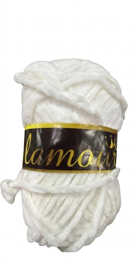 Plain Velvet Wool Yarn All Shades - 80g