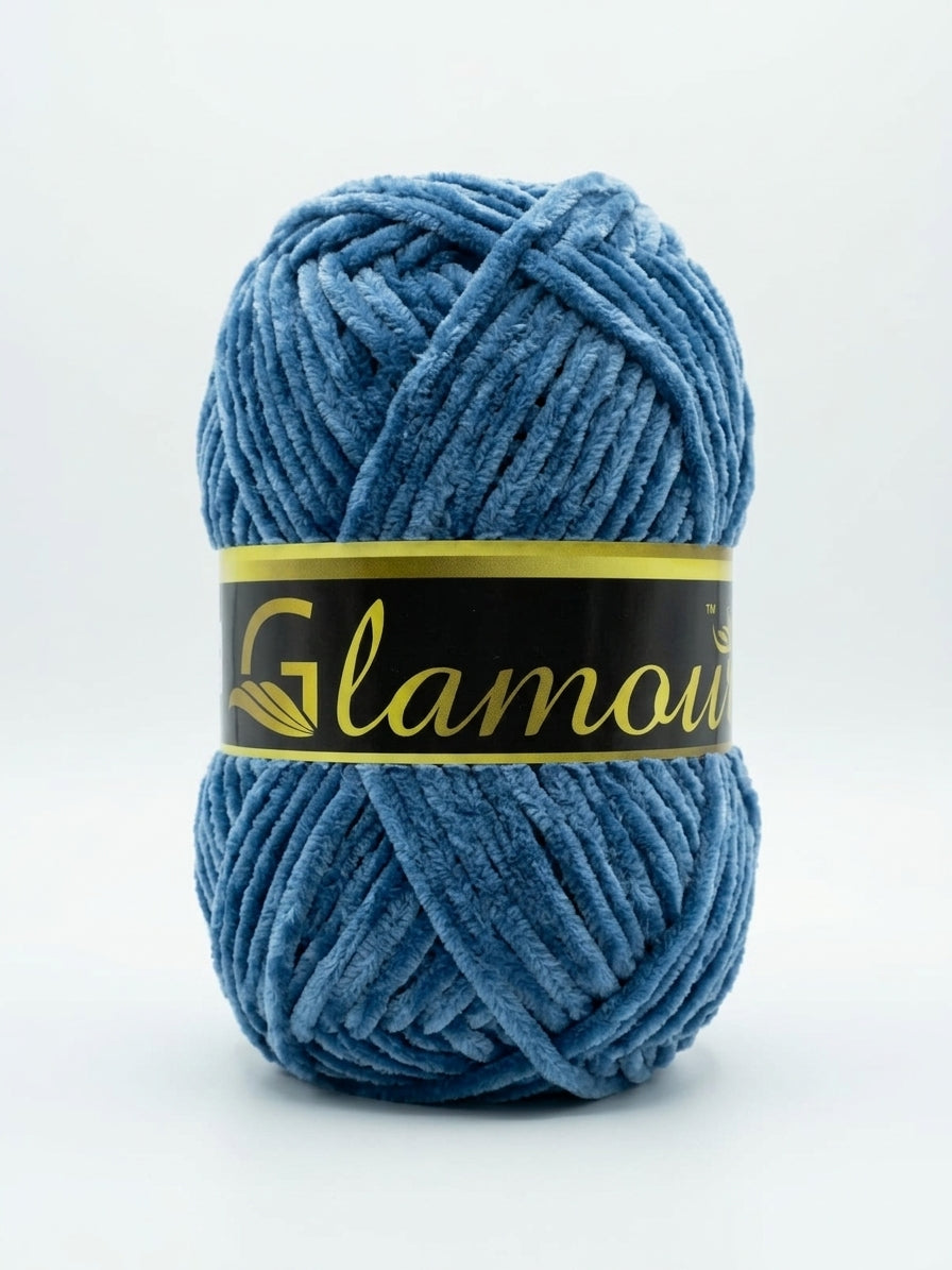Plain Velvet Wool Yarn All Shades - 80g