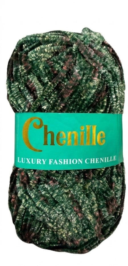 Chenille Fashion Velvet Soft Yarn – 80g Ball