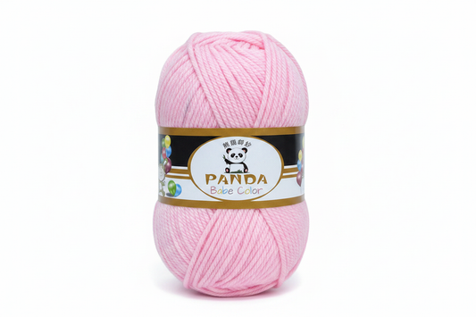 Panda Babe Color Milk Cotton Yarn Pink 80g Ball